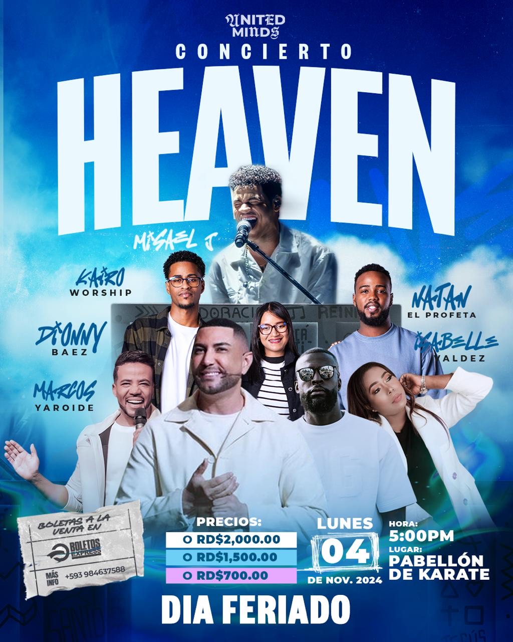 MISAEL J | CONCIERTO HEAVEN