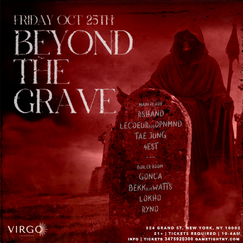 Virgo Beyond the Grave Halloween Party 2024 Tickets