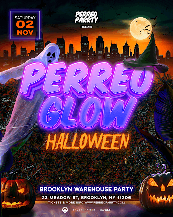 PERREO GLOW: Latin & Reggaeton Dance Party HALLOWEEN Brookyln | 18+