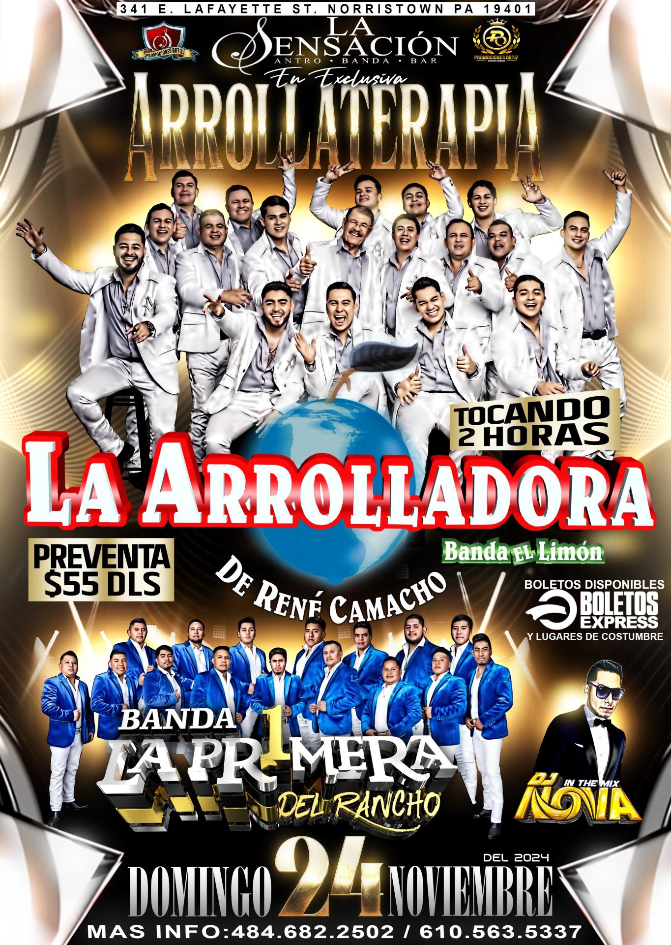 LA ARROLLADORA BANDA EL LIMON DE RENÉ CAMACHO