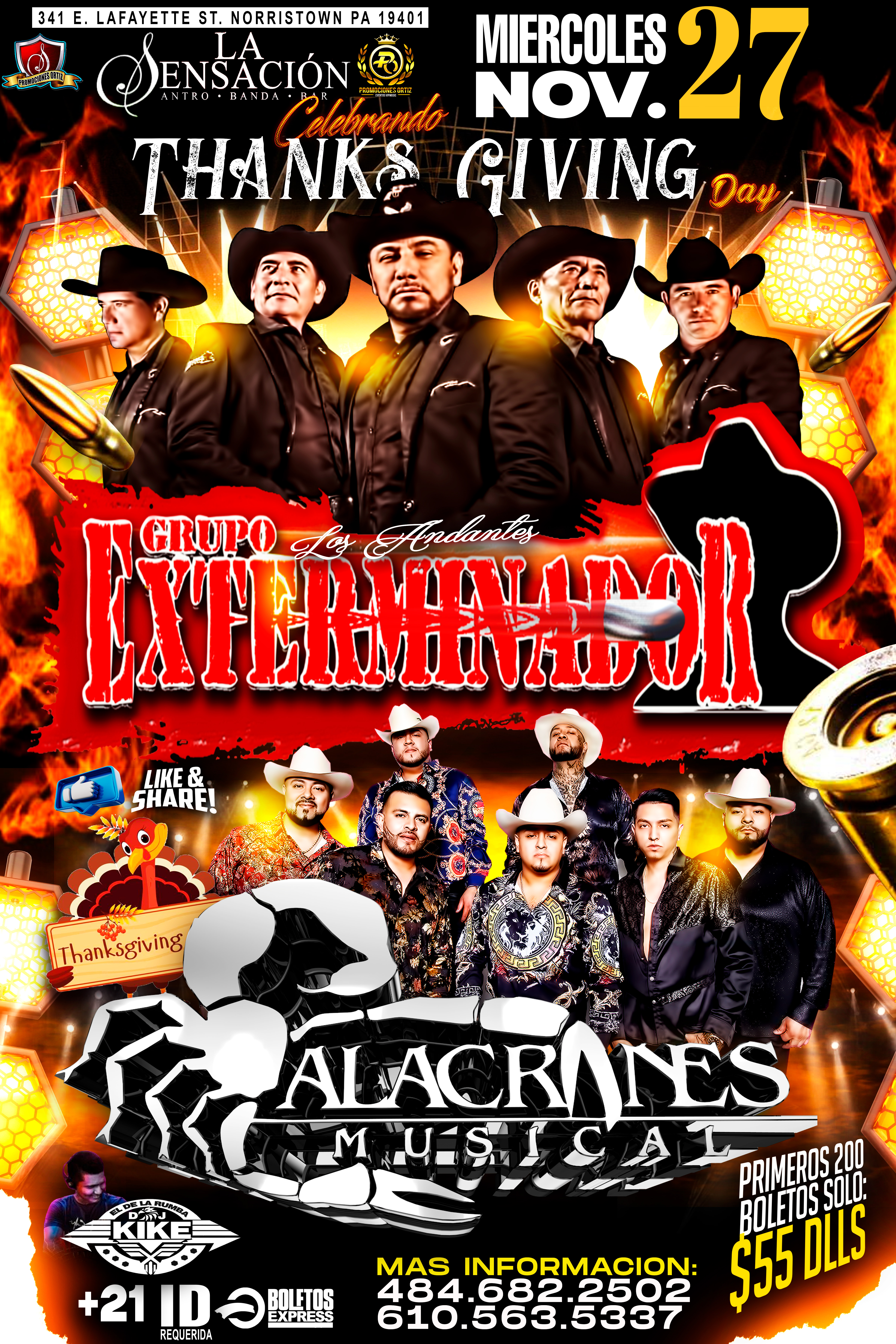 GRUPO EXTERMINADOR & ALACRANES MUSICAL