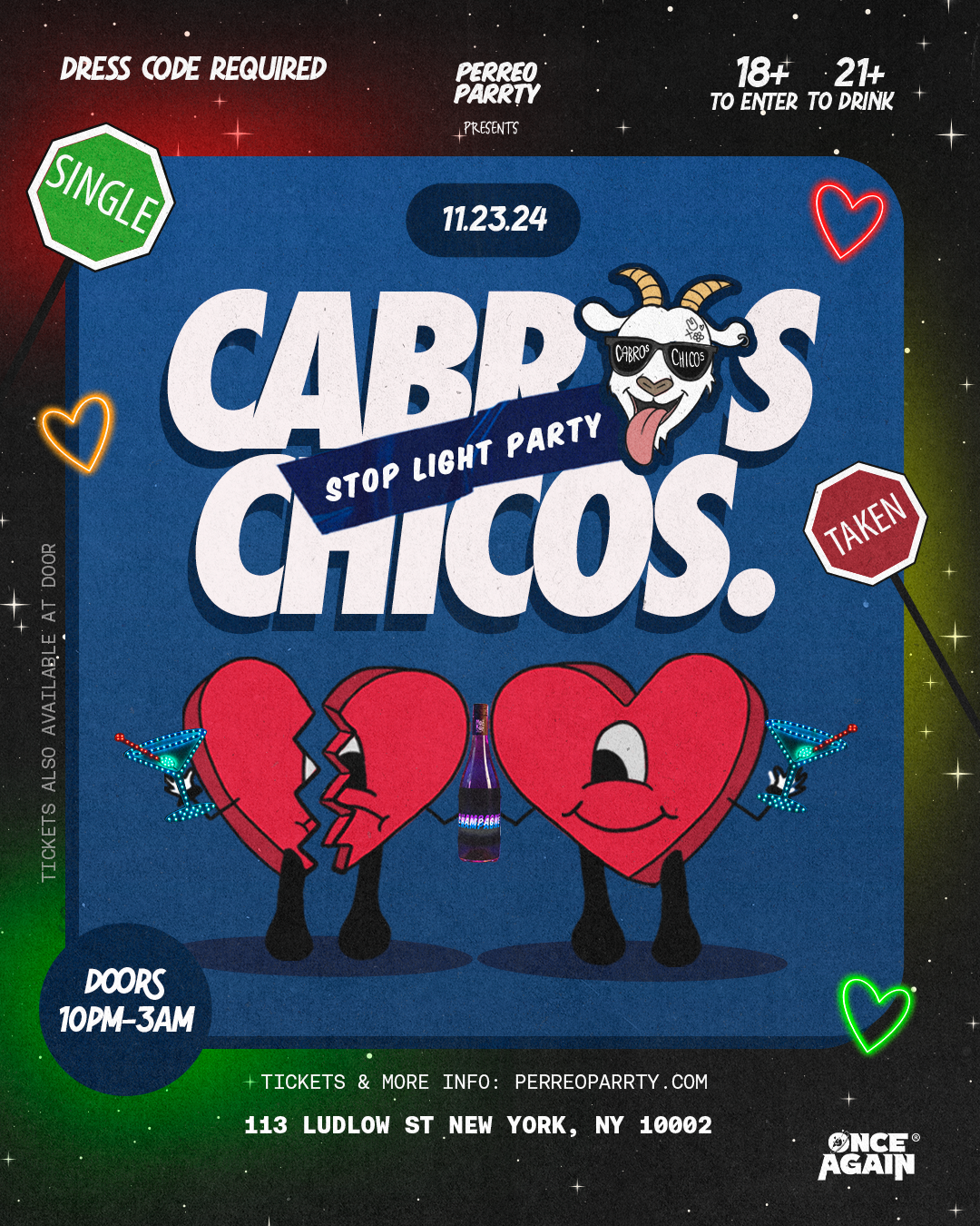 Cabros Chicos - The Stop Light Party - 18+ Latin & Hip-Hop Dance Party