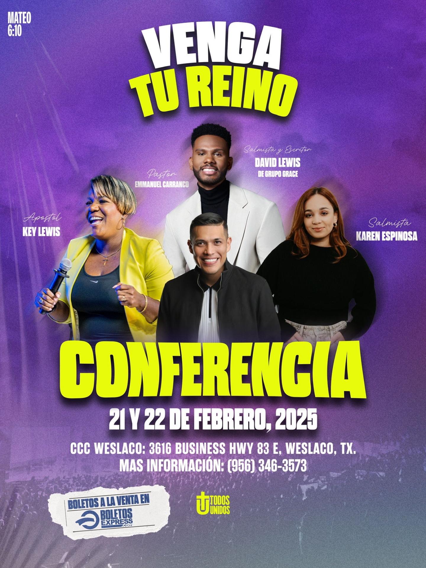 VENGA TU REINO | CONFERENCIA