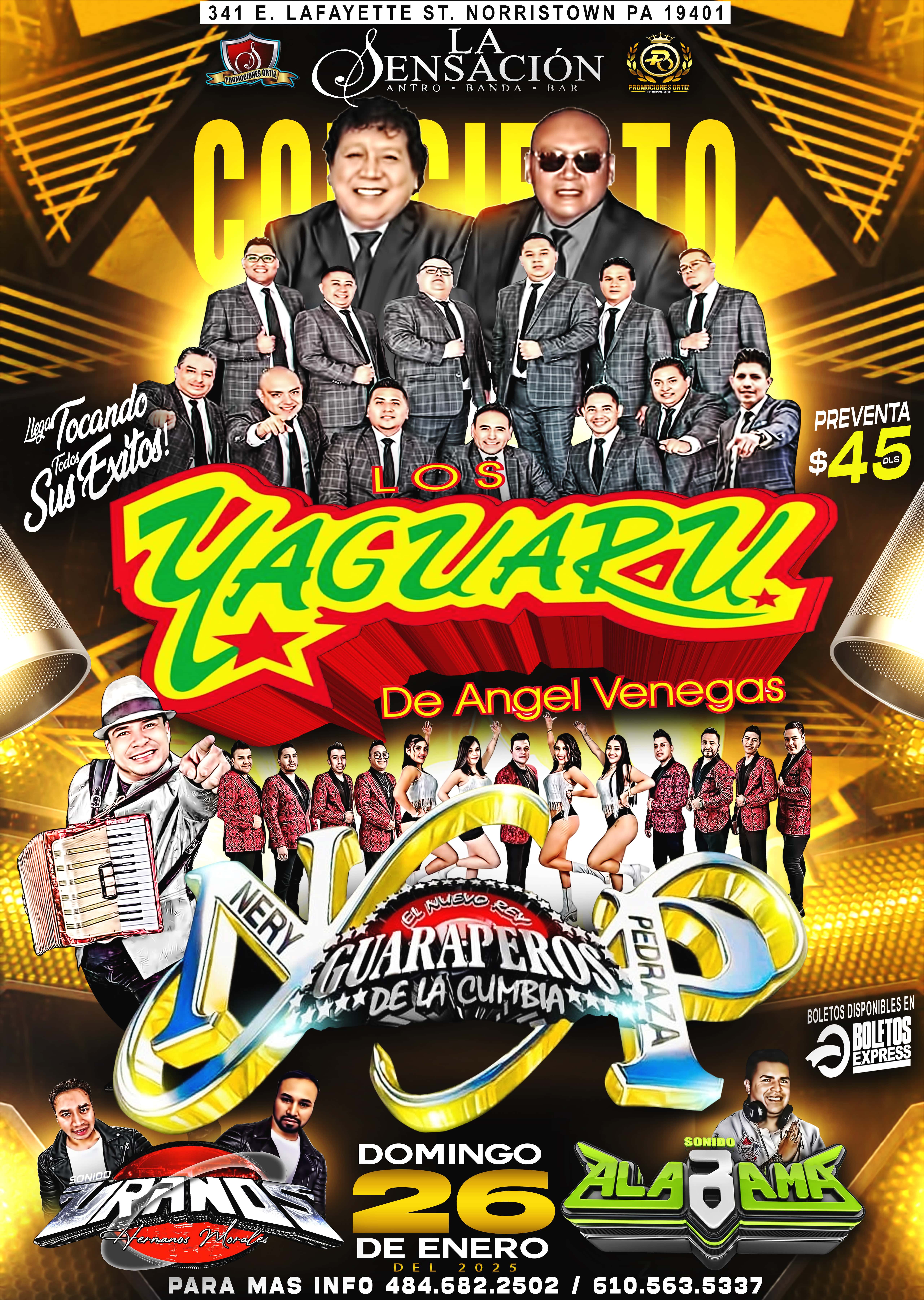 LOS YAGUARU DE ANGEL VENEGAS