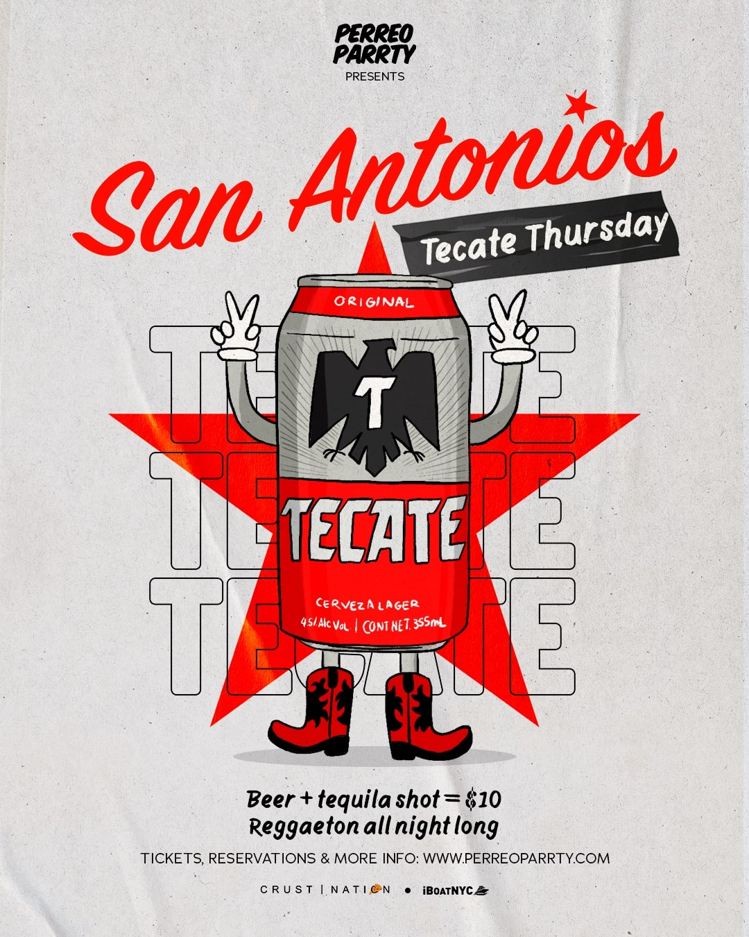 Tecate Thursdays - Latin & Reggaeton Party NYC | Beer + Shot $10