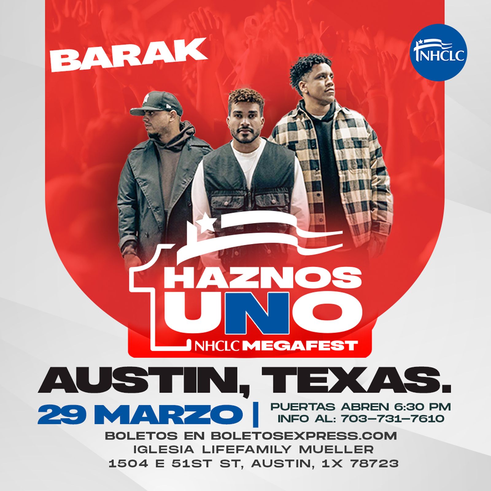 NHCLC presenta Haznos Uno con BARAK