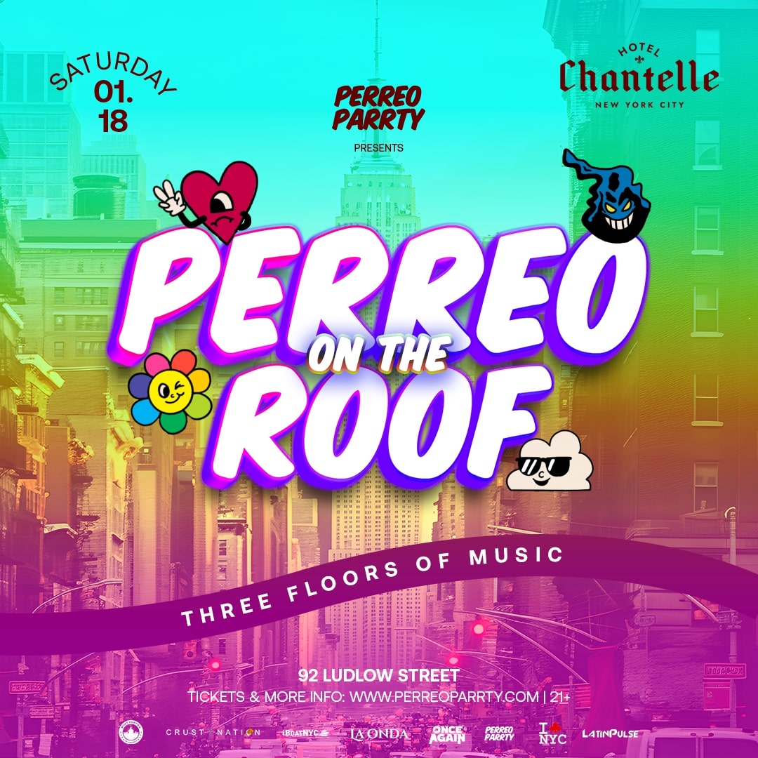 PERREO on the ROOF - Latin & Reggaeton - Dance Party at Hotel Chantelle