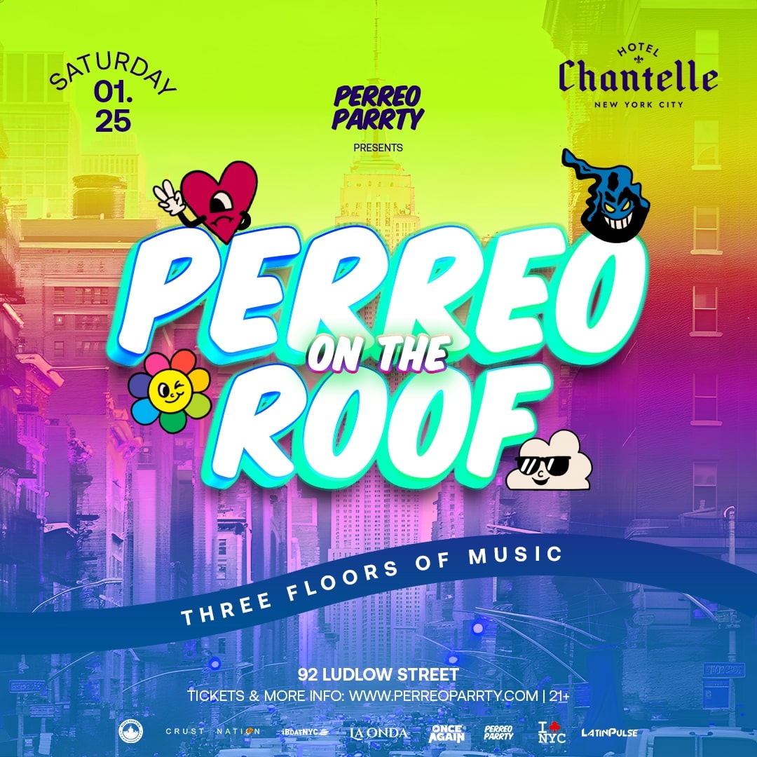 PERREO on the ROOF - Latin & Reggaeton - Dance Party at Hotel Chantelle