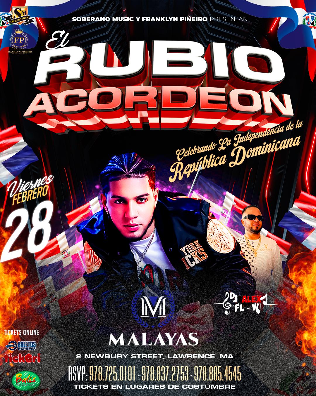 El Rubio Acordeon Celebrando La Independencia Dominicana