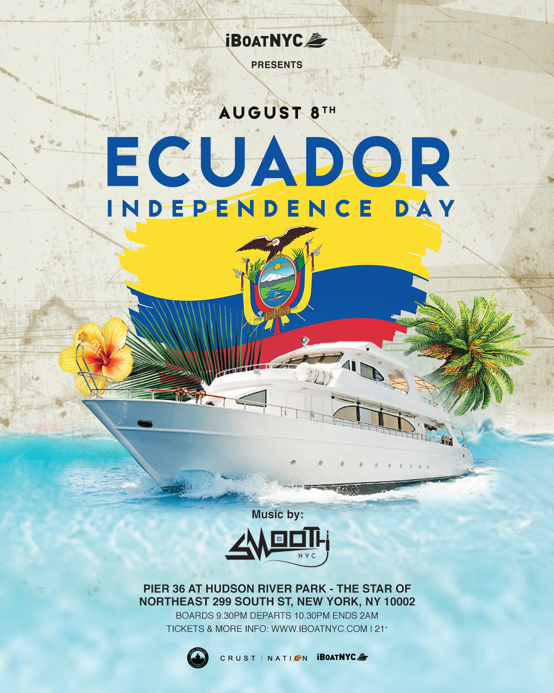 ECUADORIAN Independence Day Boat Party Cruise | Ecuador on the River