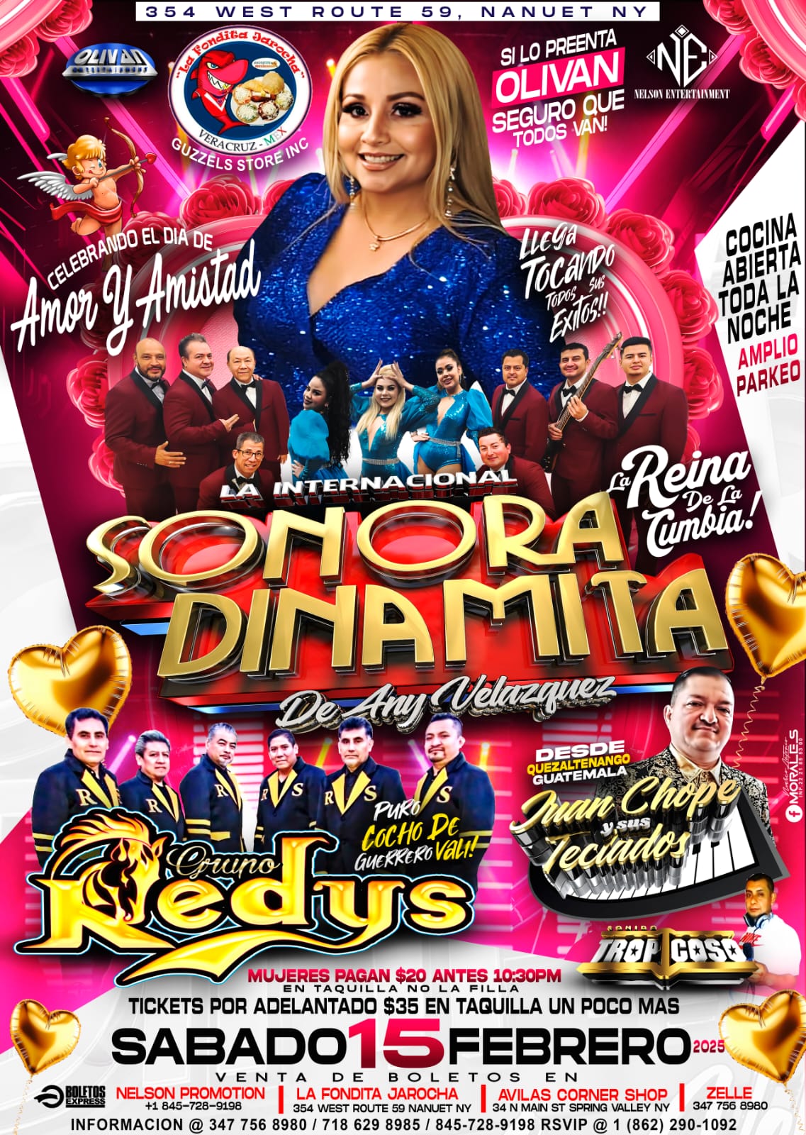 Buy tickets for La International Sonora Dinamita De Any Velasquez La International Sonora Dinamita De Any Velasquez
