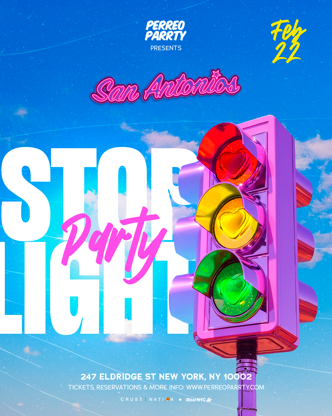 Buy tickets for Stop Light Party at San Antonios NYC Stop Light Party at San Antonios NYC