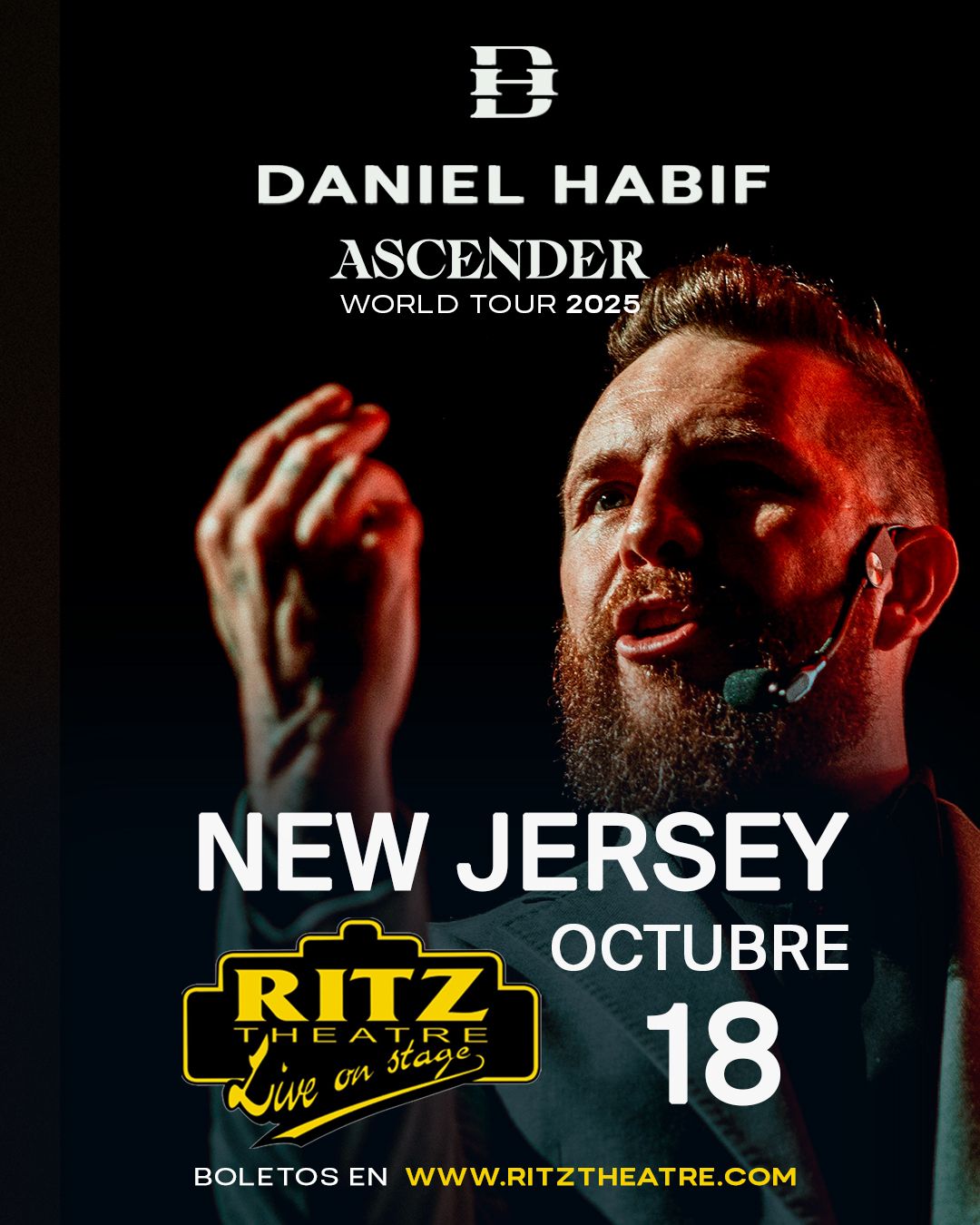 Buy tickets for Daniel Habif Daniel Habif