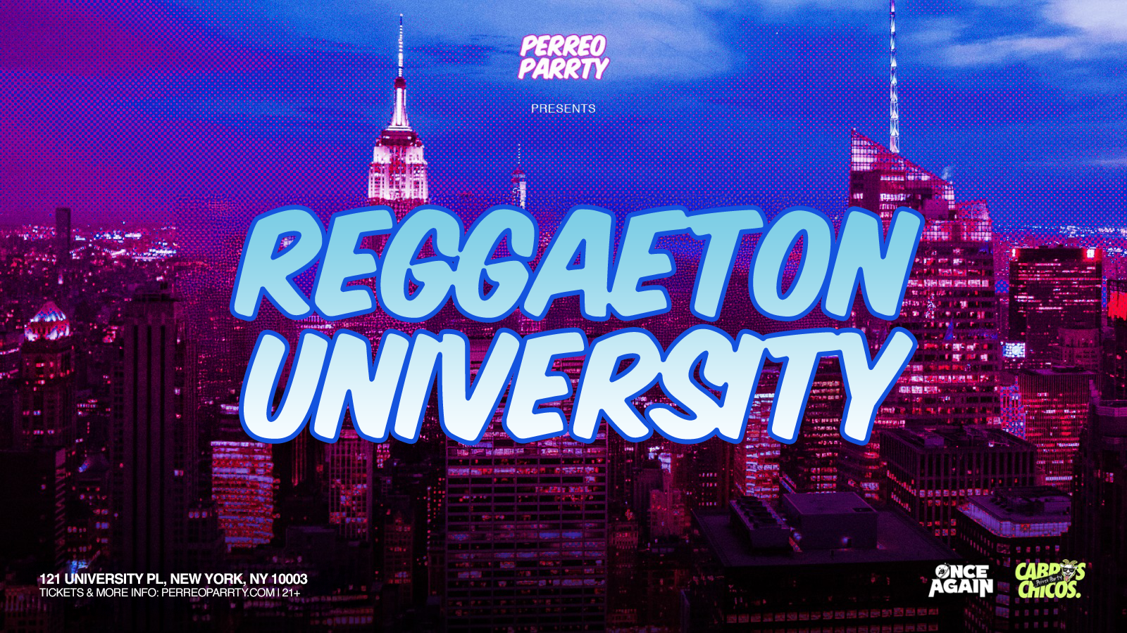 Buy tickets for Reggaeton University - Latin Party at Bar 13 ( Union Square ) Reggaeton University - Latin Party at Bar 13 ( Union Square )