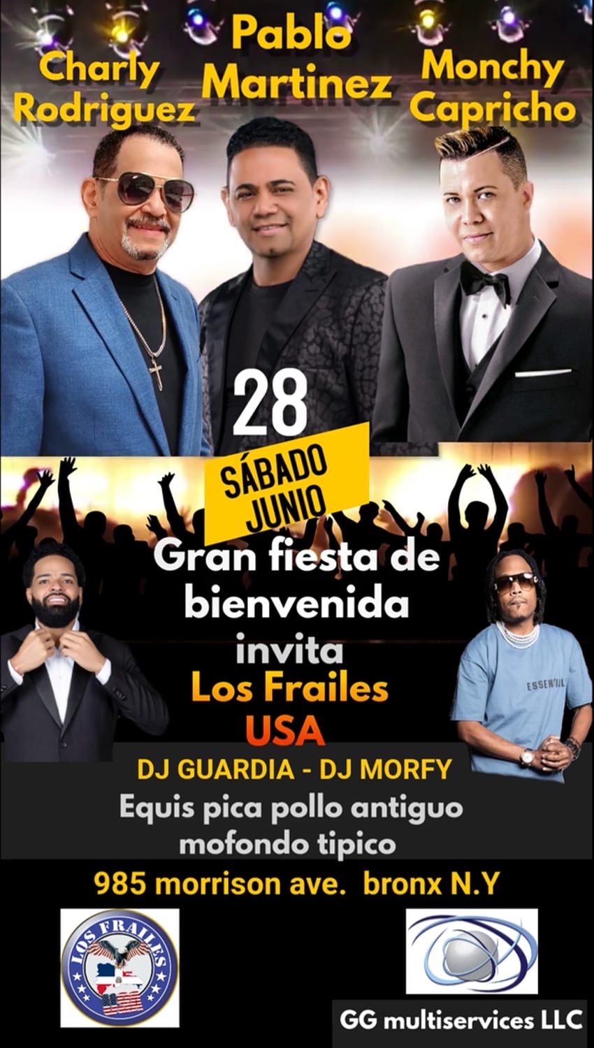 GRAN FIESTA DE BIENVENIDA INVITA LOS FRAILES USA