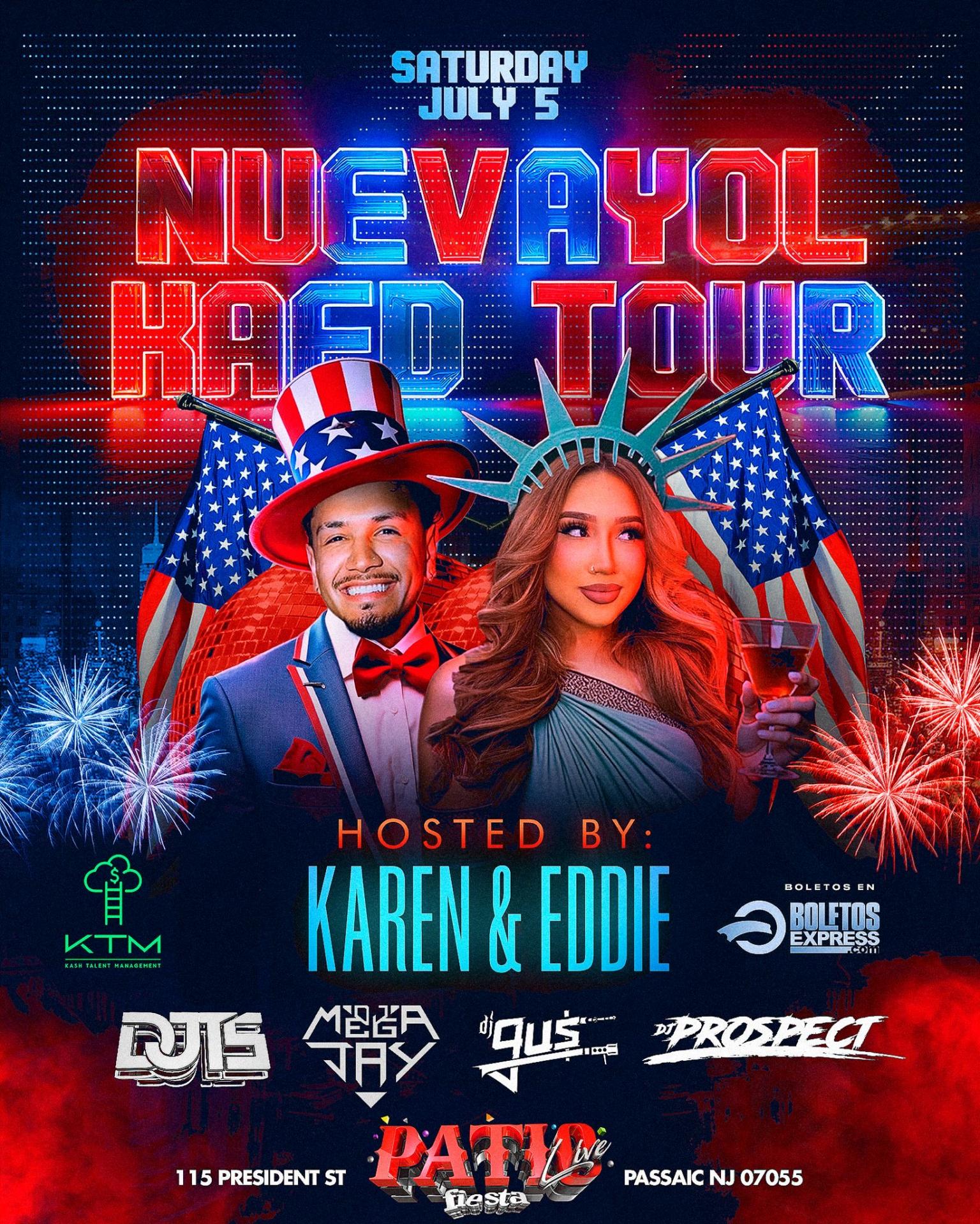 Karen & Eddie KAED Tour PASSAIC