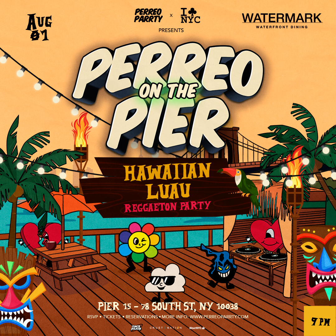 Perreo on the Pier Hawaiian Luau under the Sky Reggaeton Party [Open - Air]