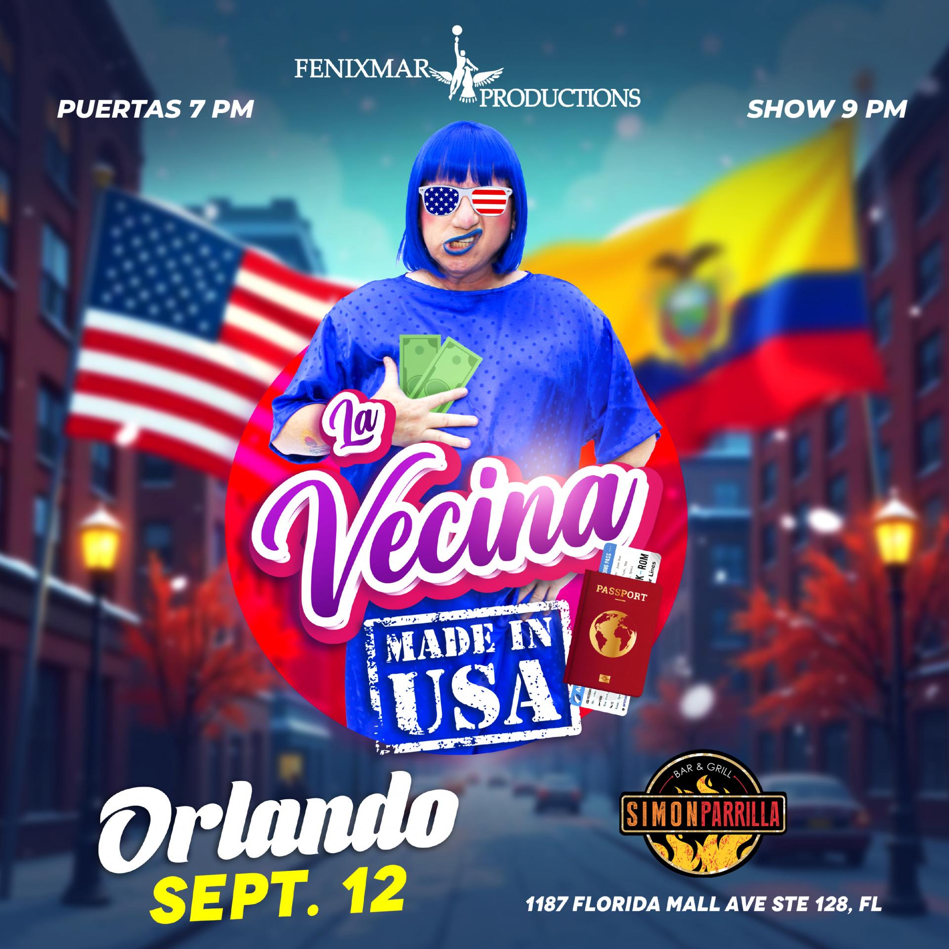 La Vecina Made in USA