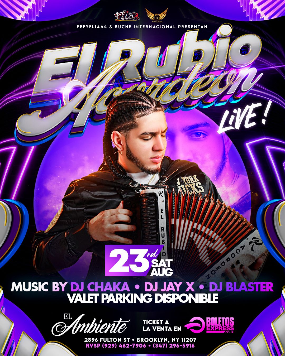 EL RUBIO ACORDEON LIVE