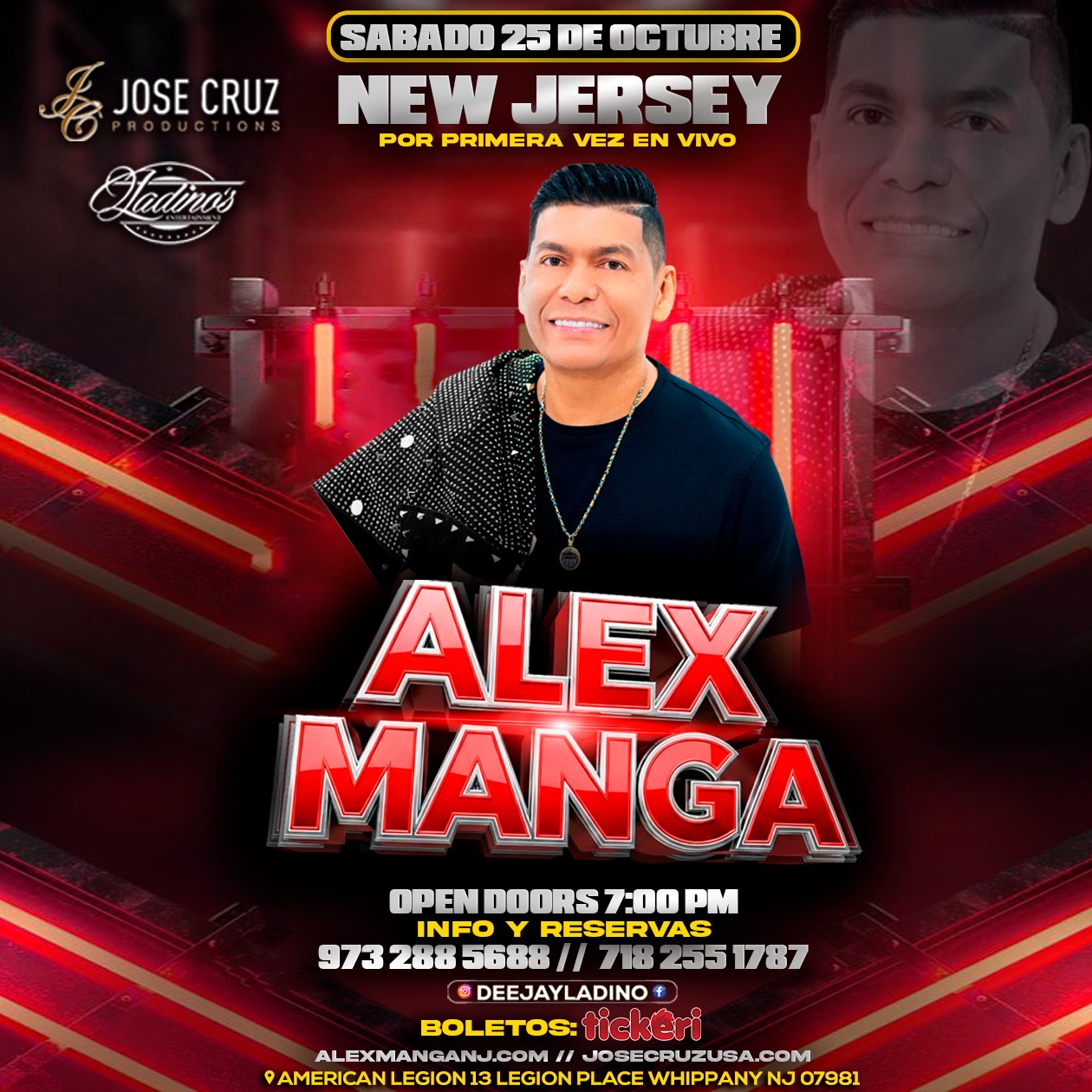 Buy tickets for ALEX MANGA ALEX MANGA