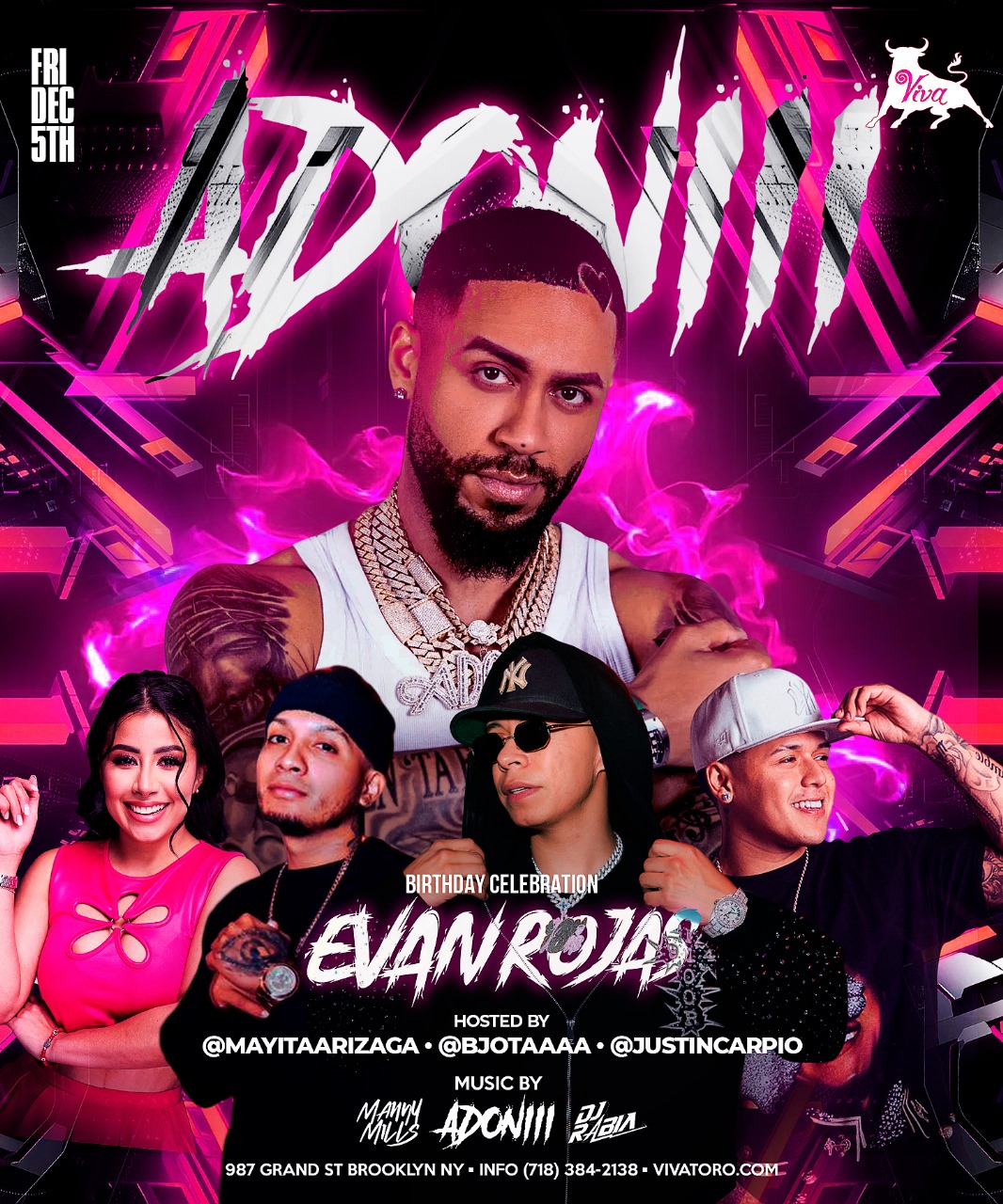 Buy tickets for DJ Adoniii - Brooklyn DJ Adoniii - Brooklyn