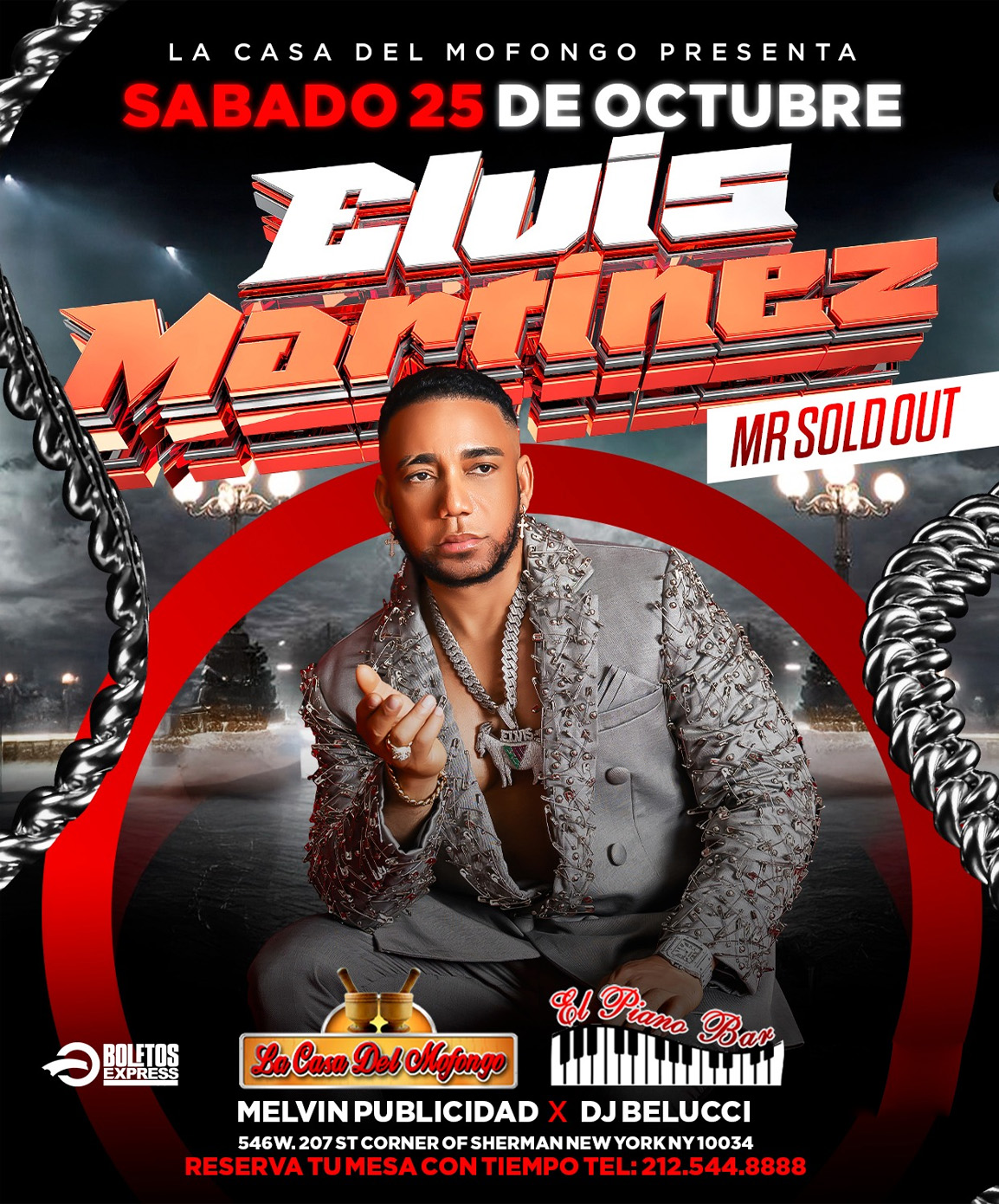 Buy tickets for ELVIS MARTINEZ ELVIS MARTINEZ