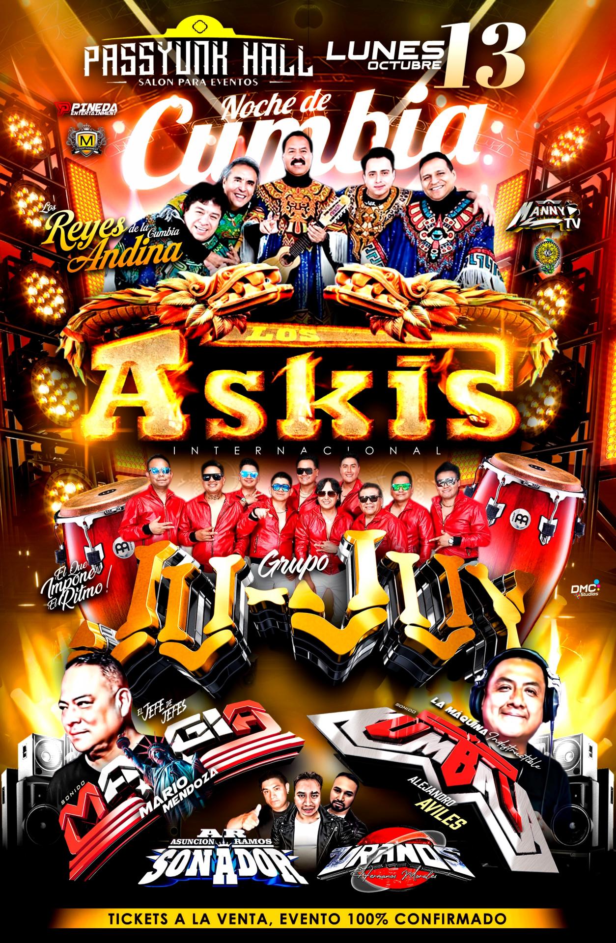 Buy tickets for ASKIS INTERNACIONAL & GRUPO JUJUY ASKIS INTERNACIONAL & GRUPO JUJUY