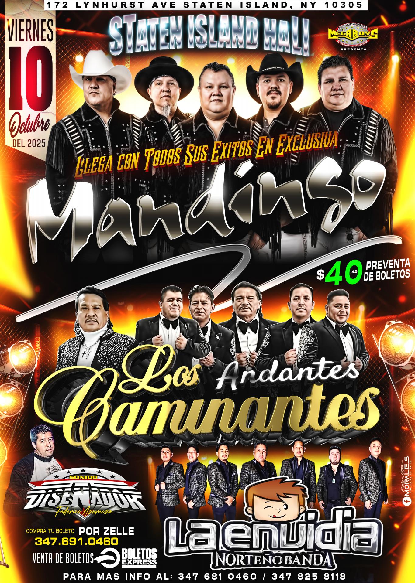 MANDINGO | LOS ANDANTES CAMINANTES & LA ENVIDIA NORTEÑA