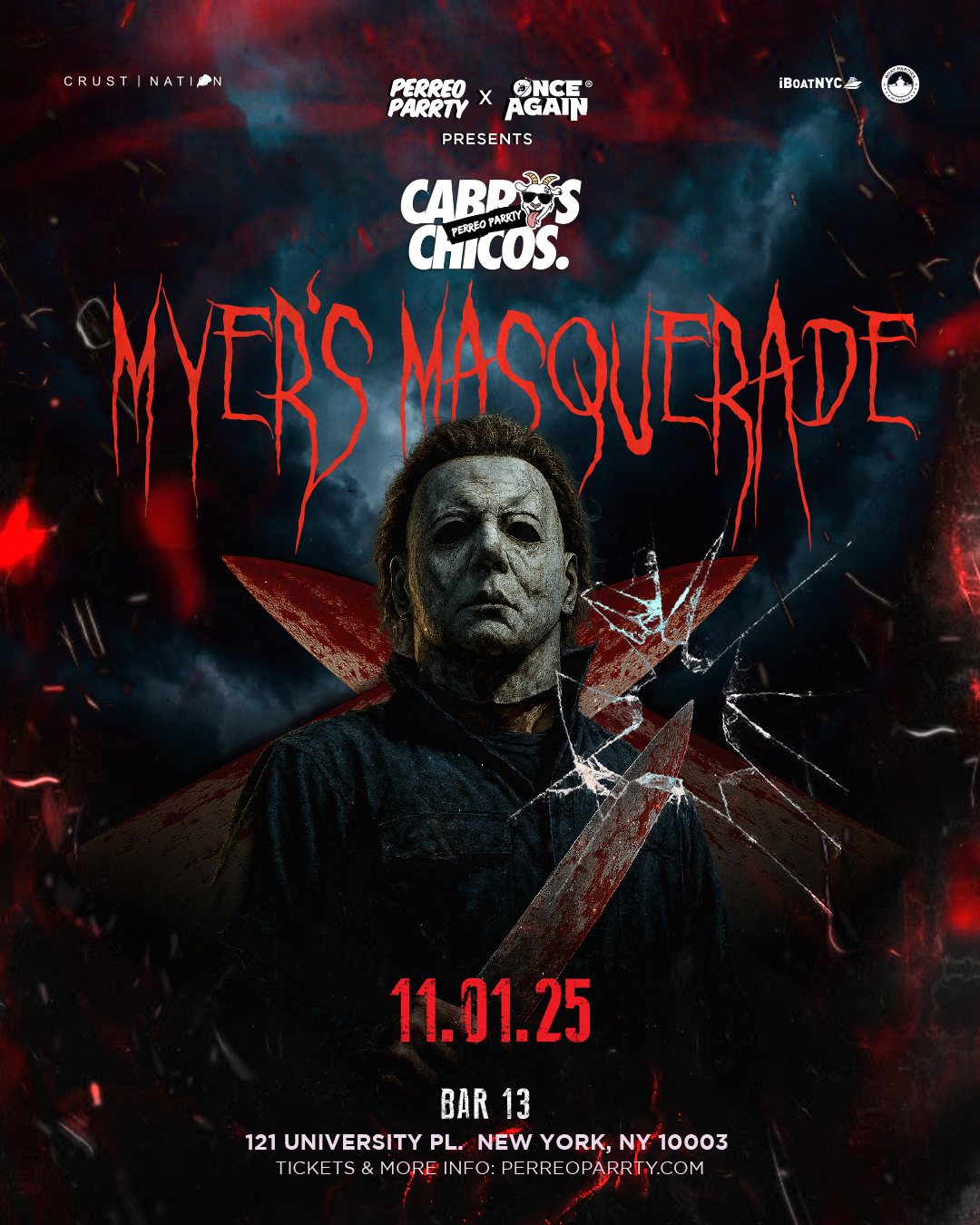Cabros Chicos - Myers Masquerade (18+)