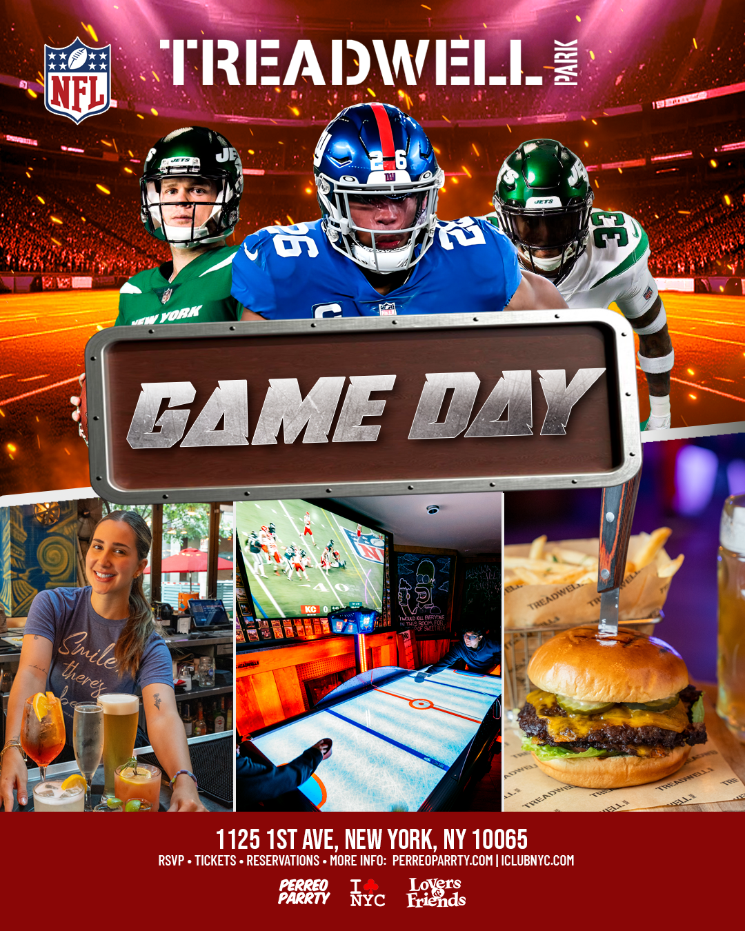 Buy tickets for SUNDAY GAME DAY @ TREADWELL PARK UES - Bites & Games SUNDAY GAME DAY @ TREADWELL PARK UES - Bites & Games