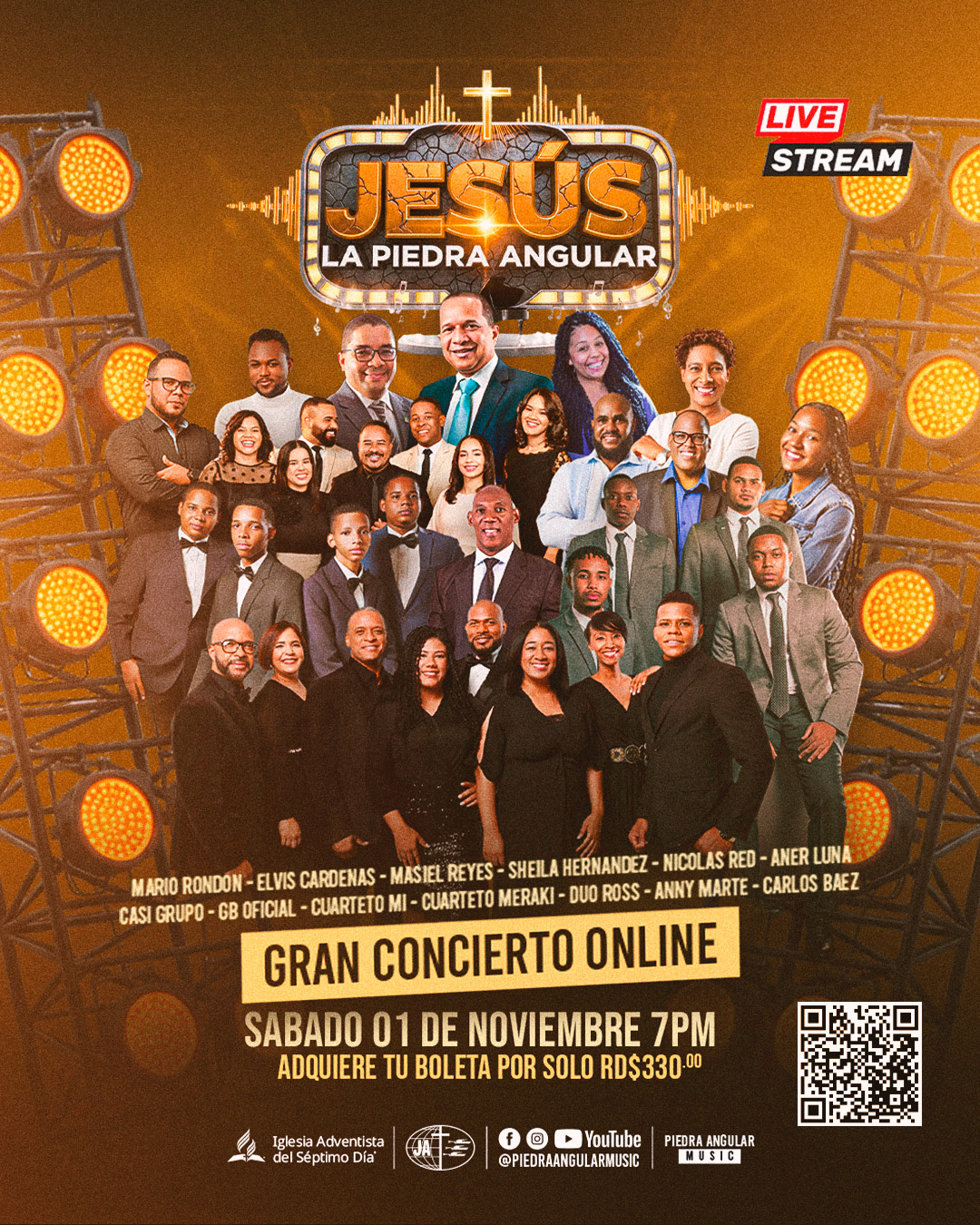 Buy tickets for JESUS LA PIEDRA ANGULAR JESUS LA PIEDRA ANGULAR