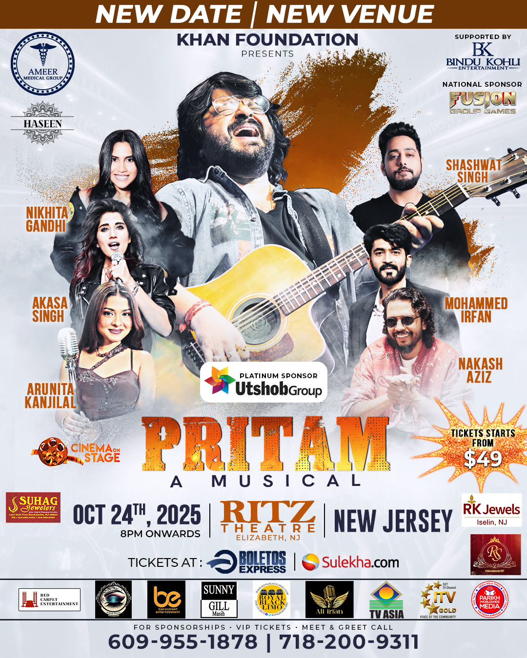 Buy tickets for PRITAM A MUSICAL PRITAM A MUSICAL
