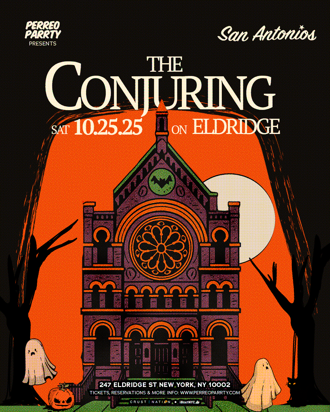 Buy tickets for The Conjuring on Eldridge - Halloween Party NYC The Conjuring on Eldridge - Halloween Party NYC