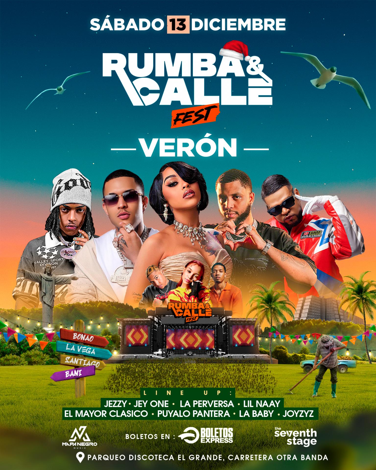 Buy tickets for RUMBA & CALLE FEST - VERÓN RUMBA & CALLE FEST - VERÓN