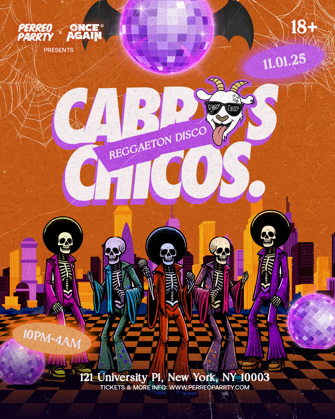 Cabros Chicos - Reggaeton Disco| Halloween Party  (18+)