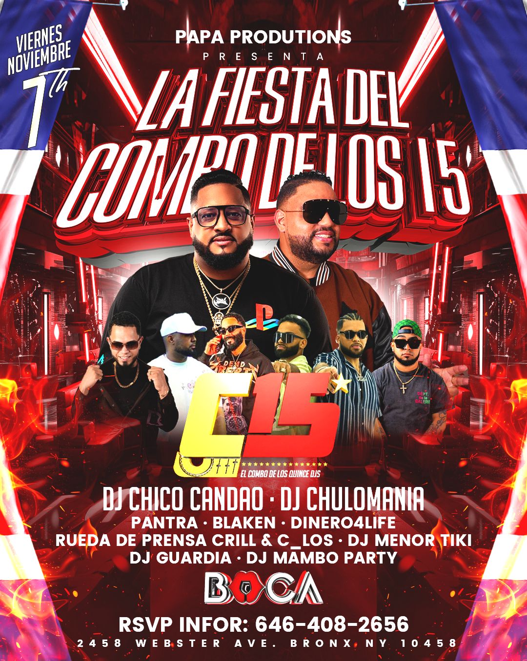 LA FIESTA DEL COMBO DE LOS 15