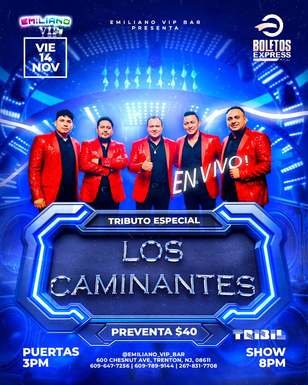 Buy tickets for Los Caminantes En Vivo Los Caminantes En Vivo