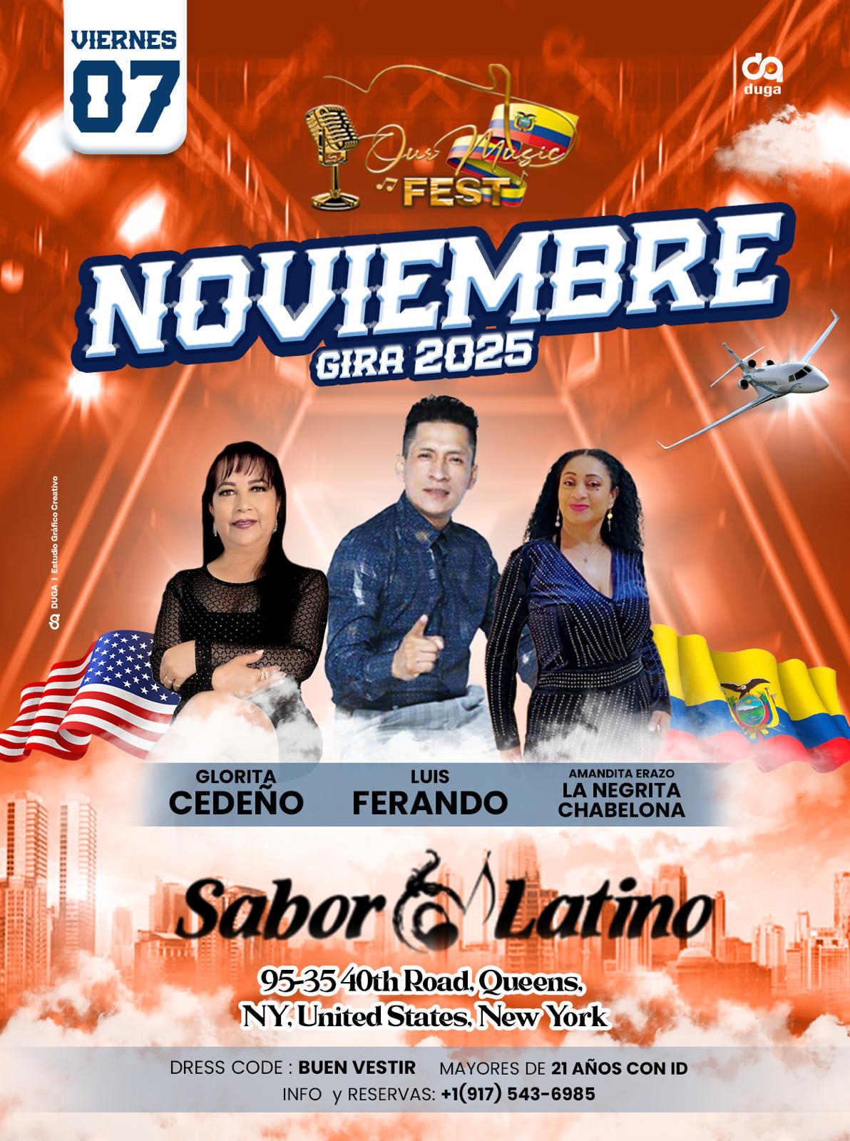 GLORITA CEDEÑO | LUIS FERNANDO | LA NEGRITA CHABELONA