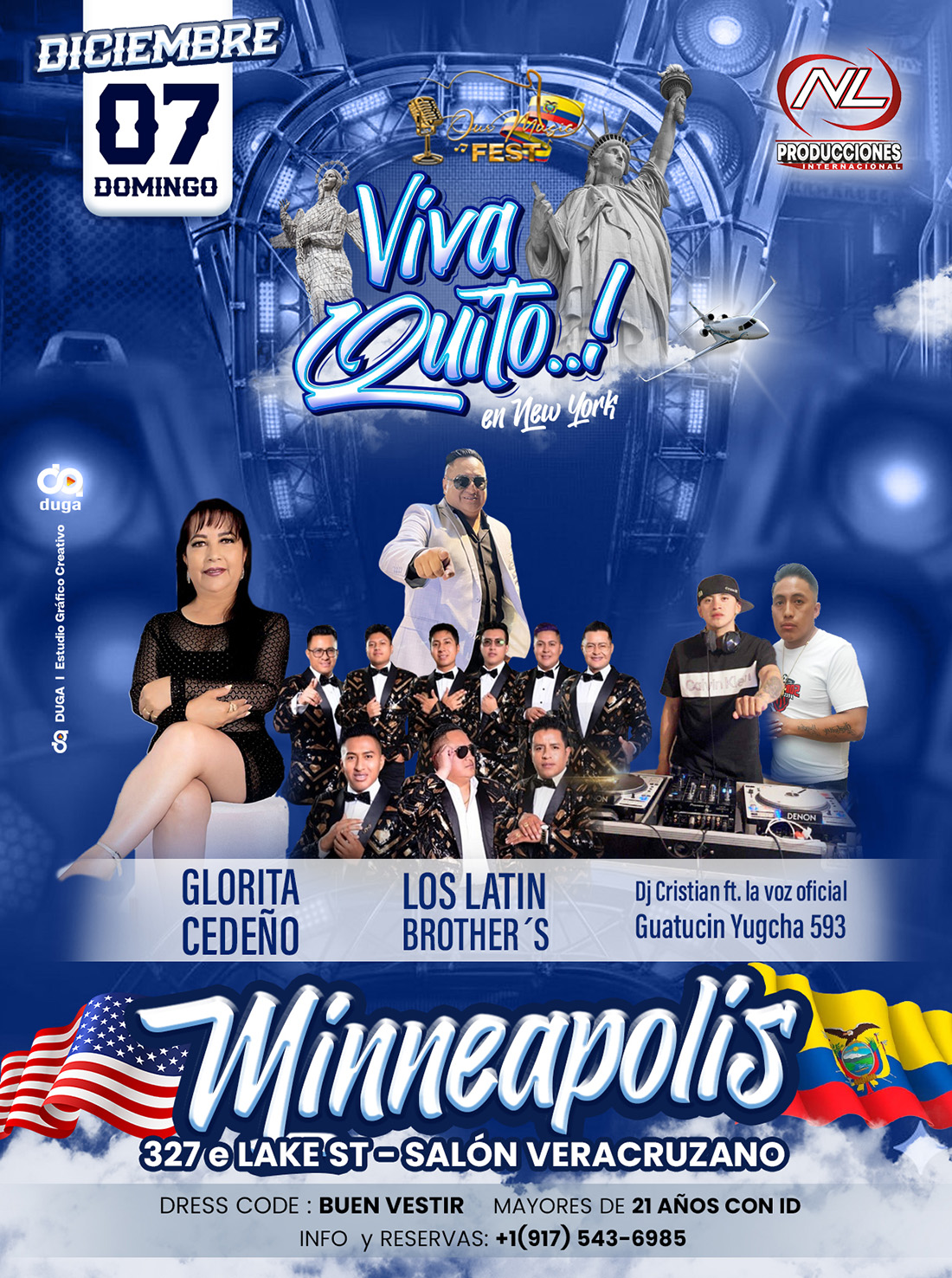 Buy tickets for VIVA QUITO | LOS LATIN BROTHERS'S | GLORITA CEDEÑO VIVA QUITO | LOS LATIN BROTHERS'S | GLORITA CEDEÑO