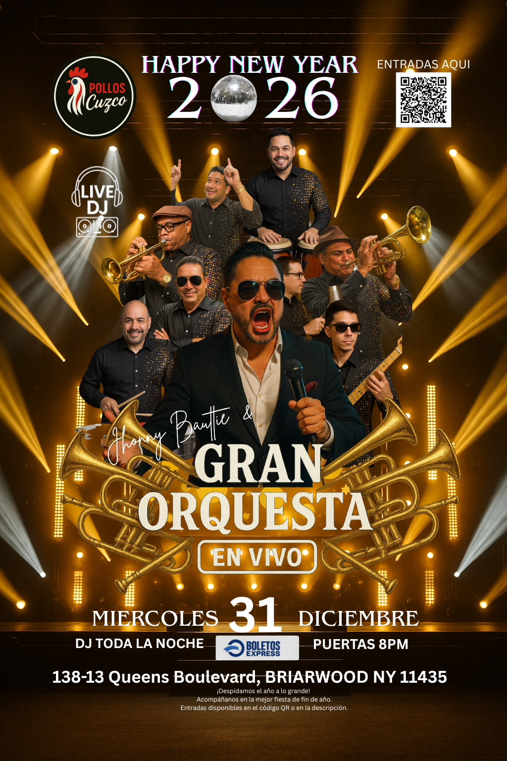 Buy tickets for HAPPY NEW YEAR 2026 HAPPY NEW YEAR 2026