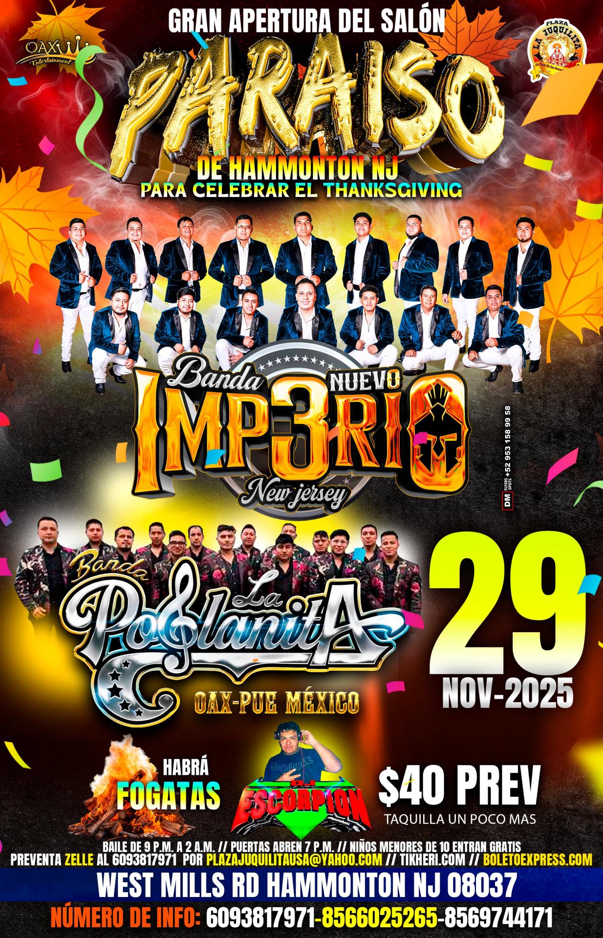 Buy tickets for BANDA NUEVO IMPERIO | BANDA LA POBLANITA BANDA NUEVO IMPERIO | BANDA LA POBLANITA