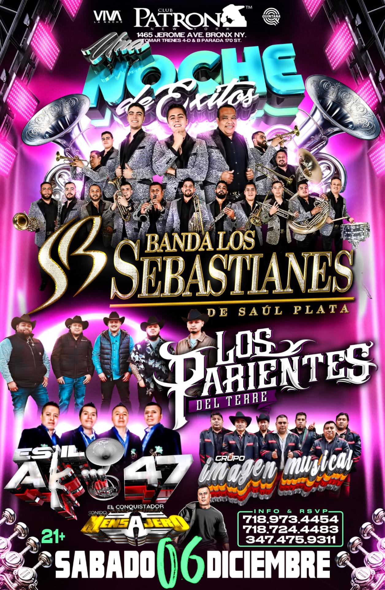 BANDA LOS SEBASTIANES | LOS PARIENTES DEL TERRE | ESTILO AK47 | GRUPO IMAGEN MUSICAL