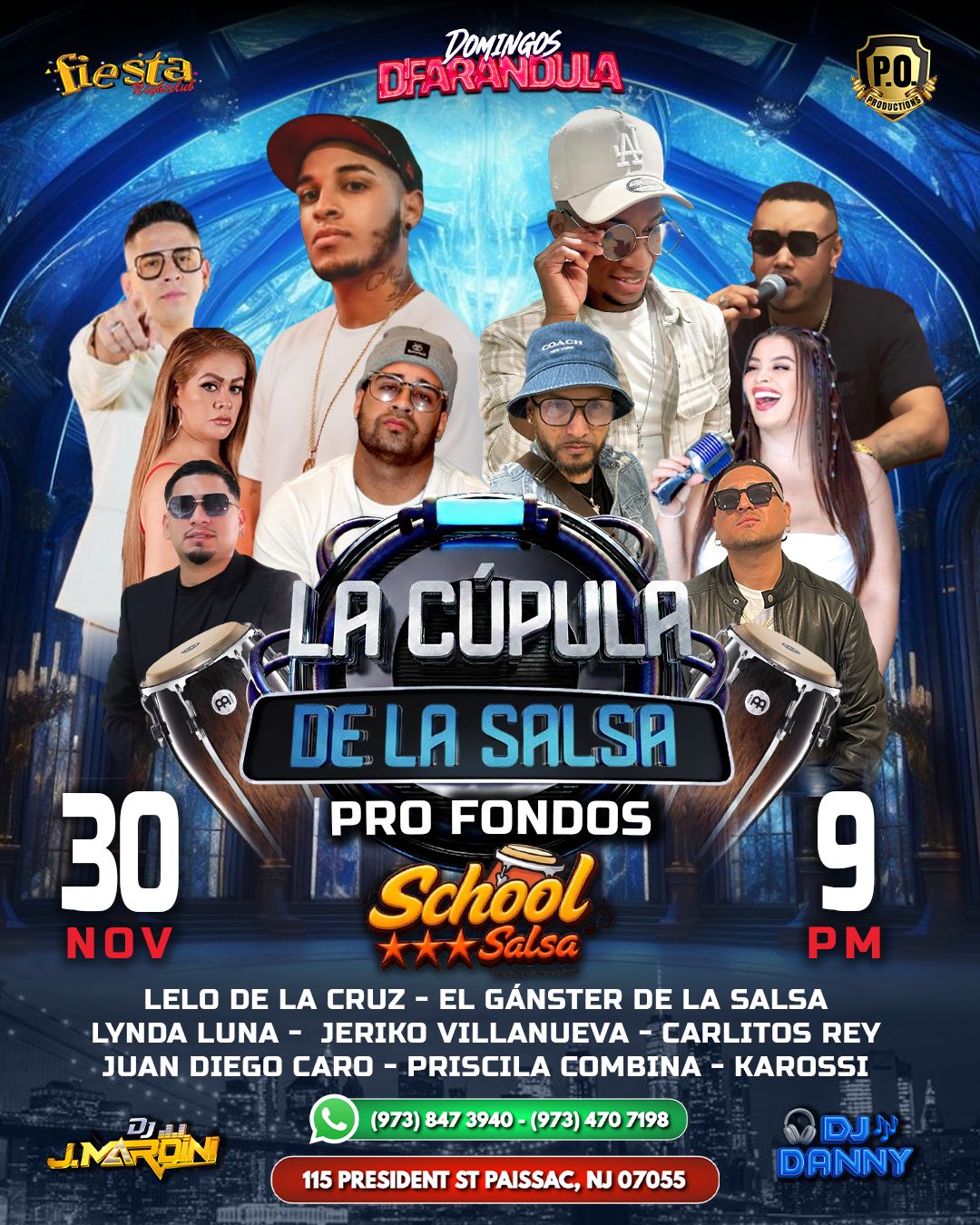 Buy tickets for DOMINGOS DE FARNDULA PRESENTA LA CUPULA DE LA SALSA, PRO FONDOS DOMINGOS DE FARNDULA PRESENTA LA CUPULA DE LA SALSA, PRO FONDOS