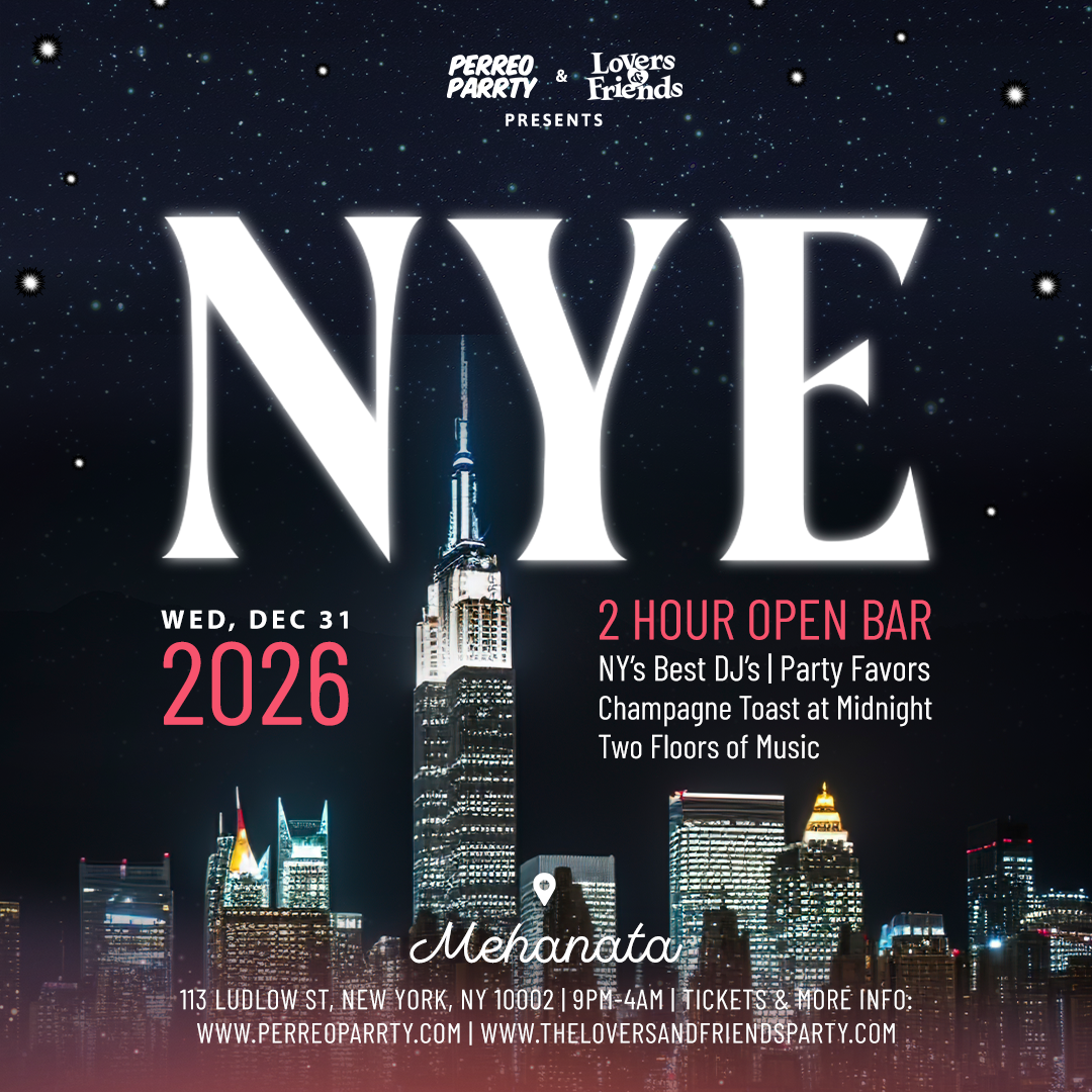 New Years Eve 2026 Ball Drop Party  - Latin & Reggaeton NYE  NYC