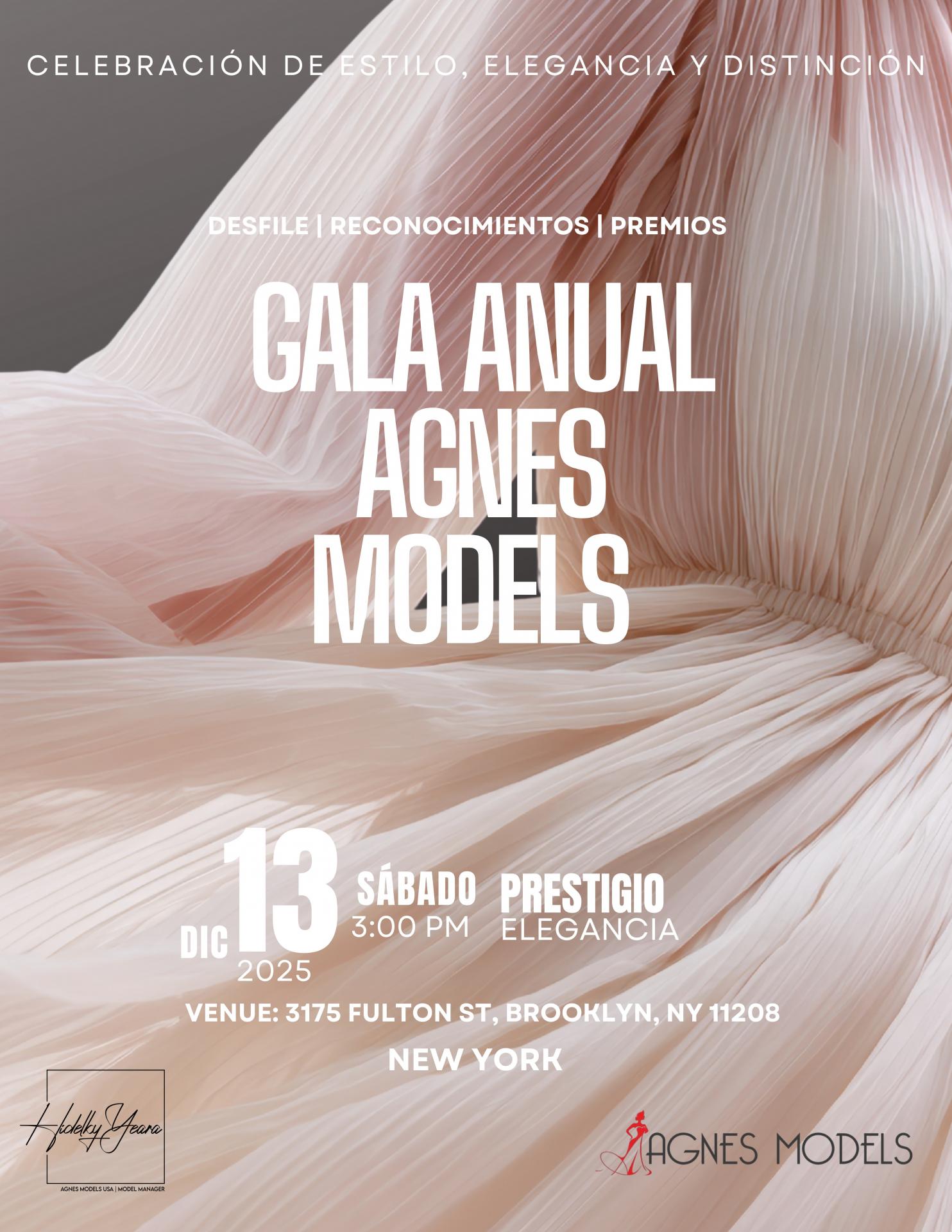 GALA ANUAL AGNES MODELS