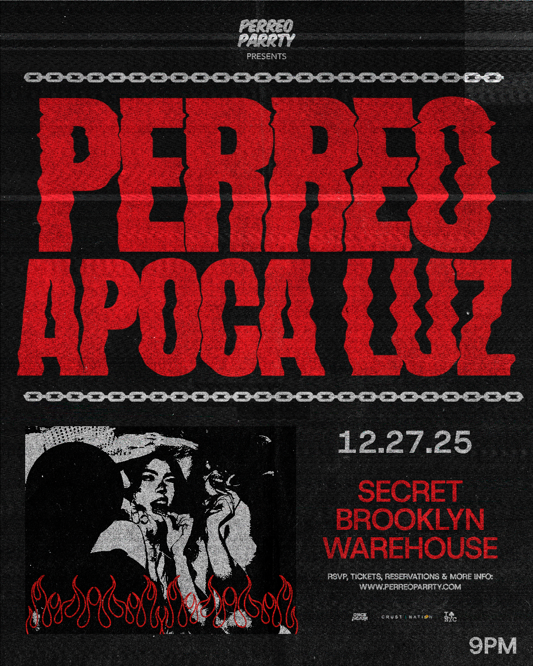 Buy tickets for PERREO APOCA LUZ - Christmas Warehouse Rave Party, 18+ PERREO APOCA LUZ - Christmas Warehouse Rave Party, 18+