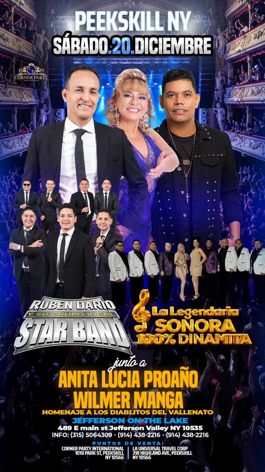 Buy tickets for RUBEN DARIO Y SU GRUPO IDEAL STAR BAND | LA LEGENDARIA SONORA DINAMITA RUBEN DARIO Y SU GRUPO IDEAL STAR BAND | LA LEGENDARIA SONORA DINAMITA