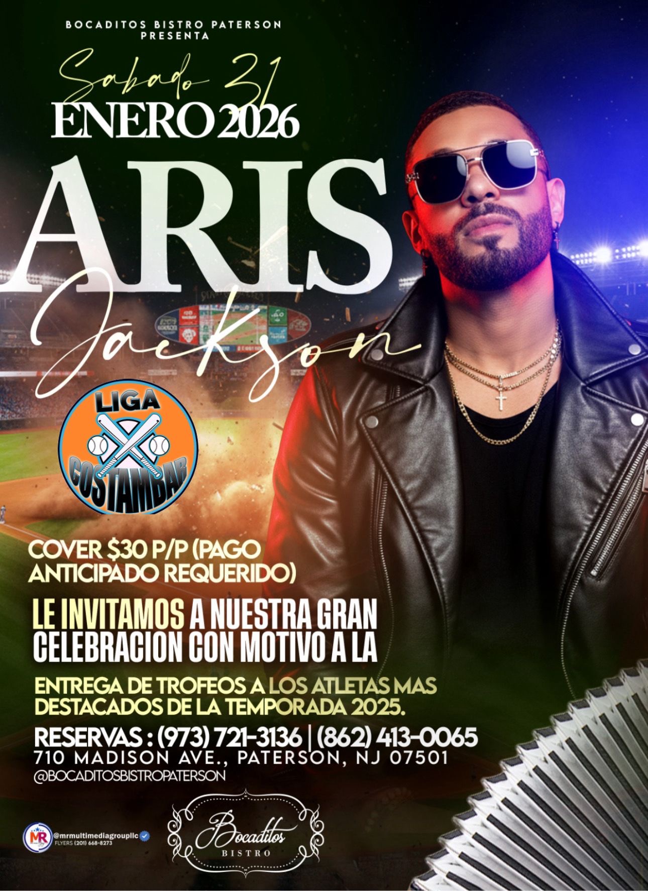 Buy tickets for ARIS JACKSON ARIS JACKSON