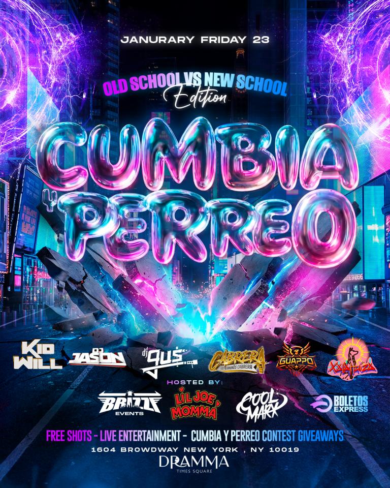 Buy tickets for Cumbia y Perreo Times Square Cumbia y Perreo Times Square