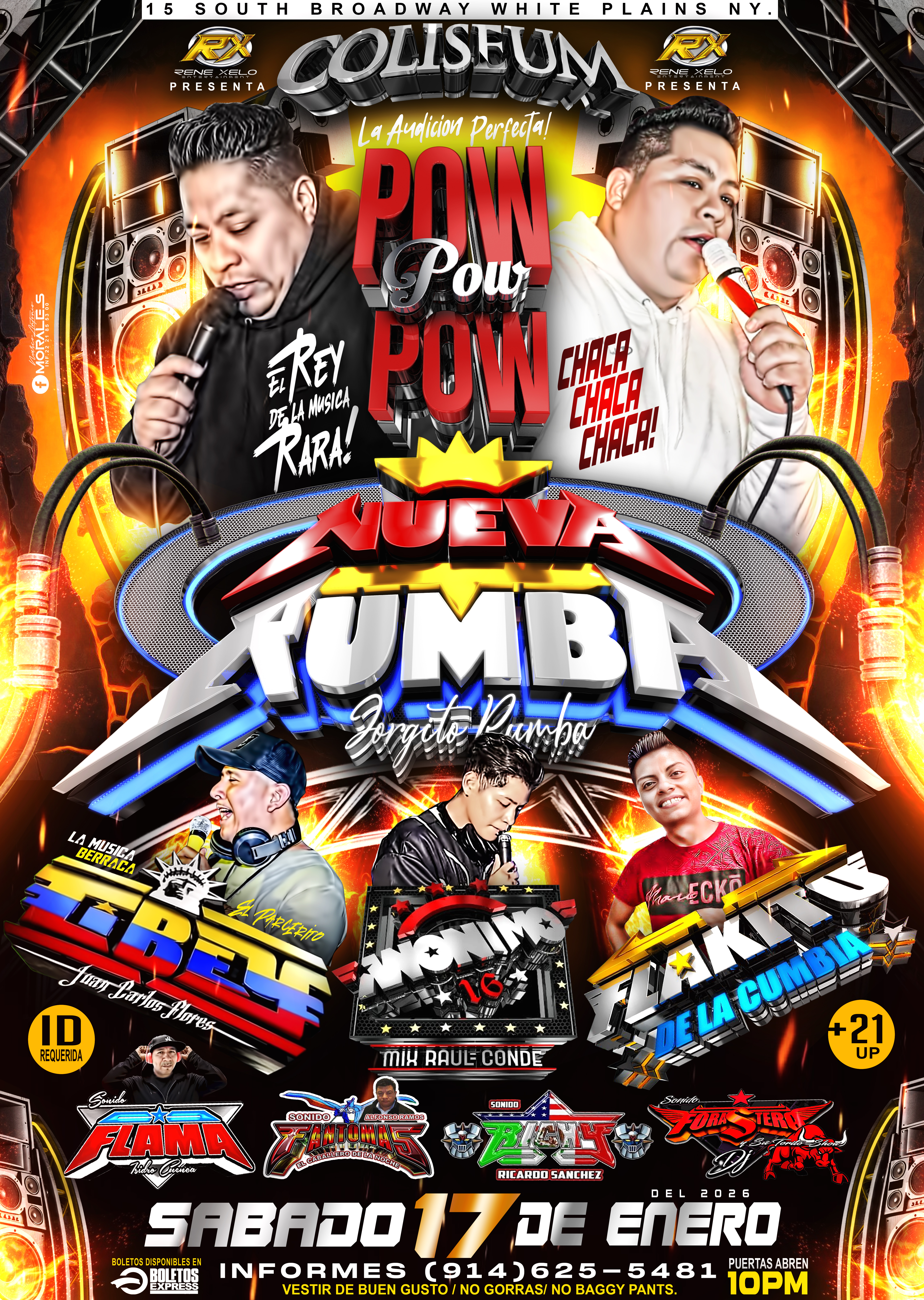 Buy tickets for NUEVA RUMBA | SONIDO CIBEY | ANONIMO | FLAKITO DE LA CUMBIA & MAS NUEVA RUMBA | SONIDO CIBEY | ANONIMO | FLAKITO DE LA CUMBIA & MAS